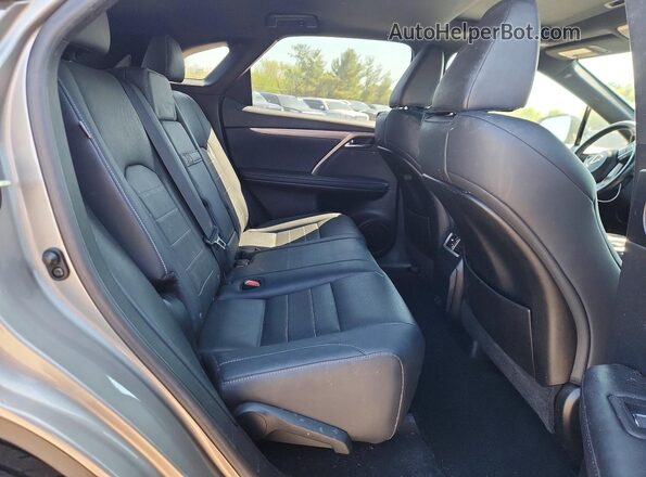 2T2SZMDA7MC284842 2021 LEXUS RX Gray Rear seats view