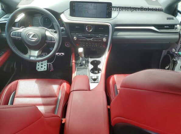 2T2YGMDA4NC090481 2022 LEXUS RX White Widok deski rozdzielczej