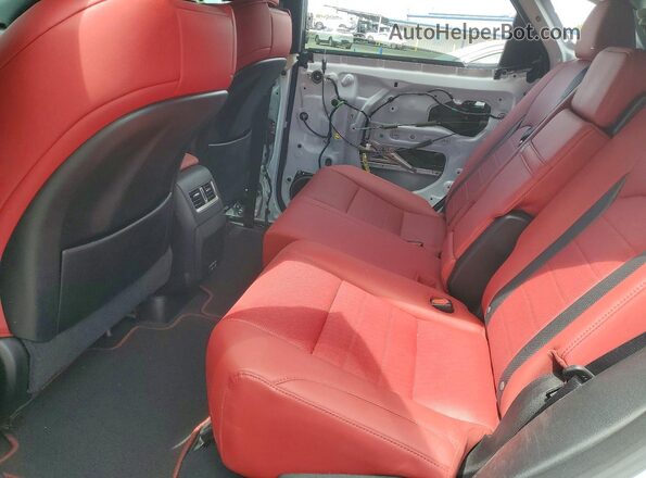 2T2YGMDA4NC090481 2022 LEXUS RX White Widok wnętrza z tyłu