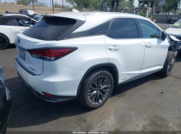 2T2YGMDA8MC060804 2021 LEXUS RX 450H Белый Задняя правая четверть