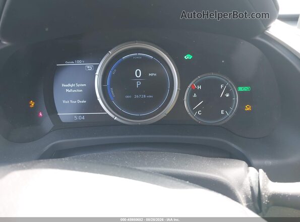 2T2YGMDA8MC060804 2021 LEXUS RX 450H Белый Вид задних сидений