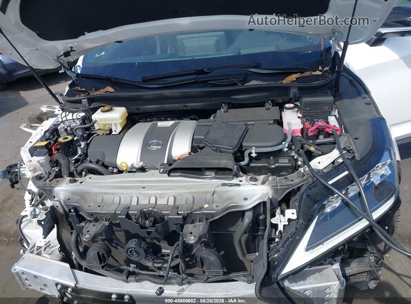 2T2YGMDA8MC060804 2021 LEXUS RX 450H Белый Вид сзади
