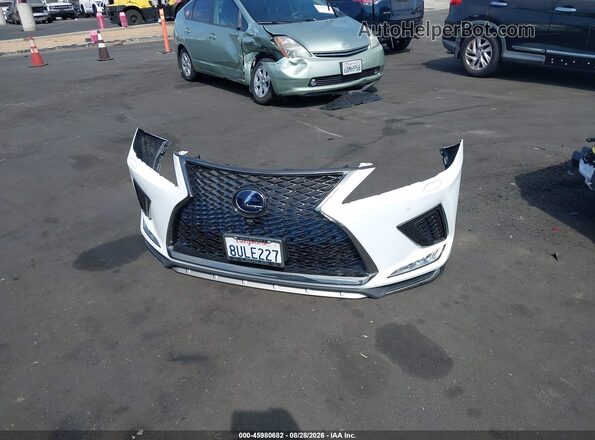2T2YGMDA8MC060804 2021 LEXUS RX 450H Белый Вид щитка приборов