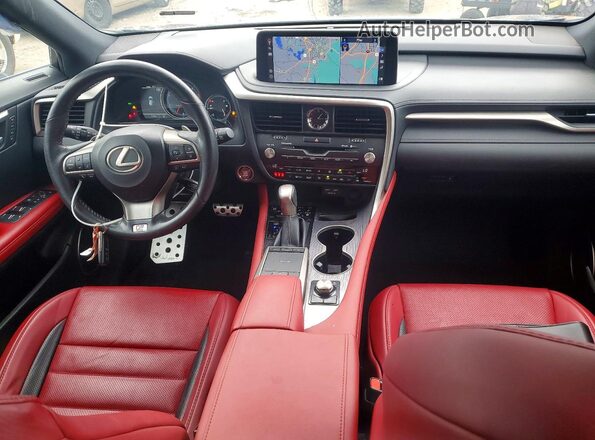 2T2YZMDA1NC355190 2022 LEXUS RX Угольный Вид панели приборов