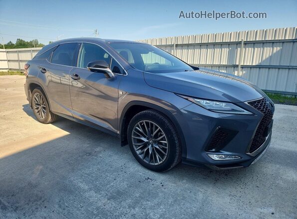 2T2YZMDA2LC220314 2020 LEXUS RX Gray Delantero derecho