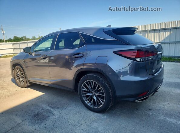 2T2YZMDA2LC220314 2020 LEXUS RX Gray Trasero izquierdo