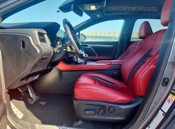 2T2YZMDA2LC220314 2020 LEXUS RX Gray Vista interior delantera