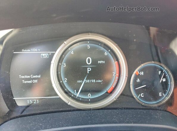 2T2YZMDA2MC287240 2021 LEXUS RX Белый Вид щитка приборов