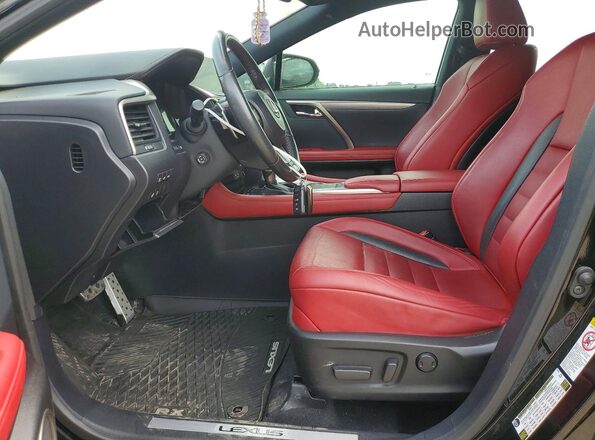 2T2YZMDA3LC215882 2020 LEXUS RX Black წინა სალონის ხედი