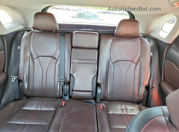 2T2ZFMCA3GC001267 2016 LEXUS RX Blue Vista de los asientos traseros
