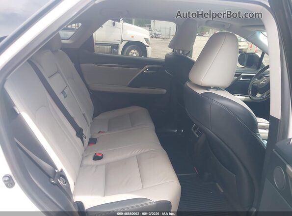 2T2ZZMCA0JC105651 2018 LEXUS RX 350 White VIN კოდის სტიკერის ხედი