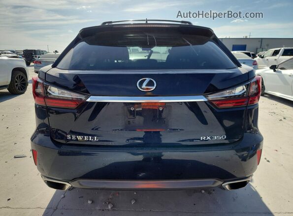 2T2ZZMCA0JC109618 2018 LEXUS RX Blue Հետևի տեսք