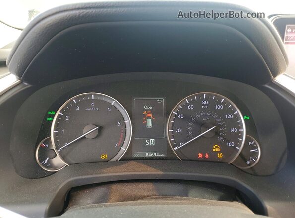 2T2ZZMCA1GC008094 2016 LEXUS RX Gray Vista del cuadro de instrumentos