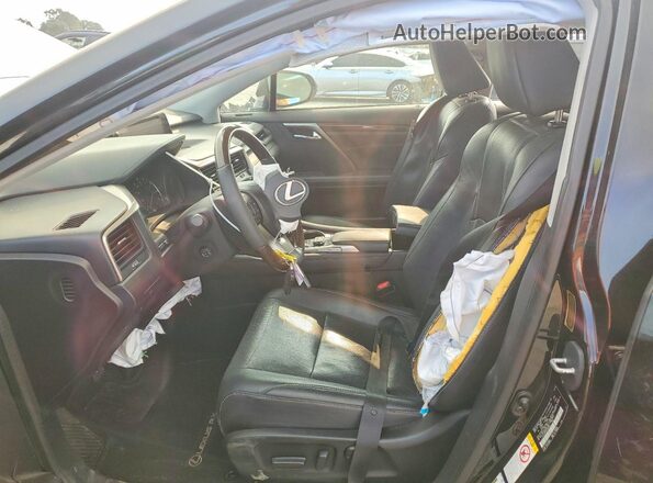 2T2ZZMCA1GC008094 2016 LEXUS RX Gray Vista interior delantera