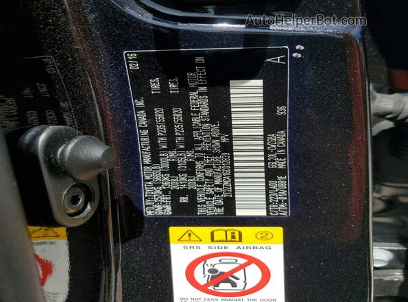 2T2ZZMCA1GC012839 2016 LEXUS RX Черный Вид подкапотного пространства
