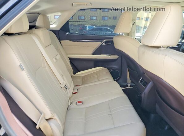 2T2ZZMCA1GC012839 2016 LEXUS RX Черный Вид задних сидений
