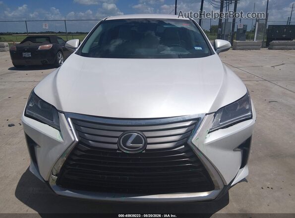 2T2ZZMCA1GC026661 2016 LEXUS RX 350 White Вид щитка приладів