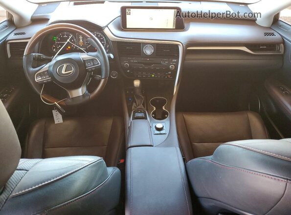 2T2ZZMCA1GC030774 2016 LEXUS RX Белый Вид панели приборов