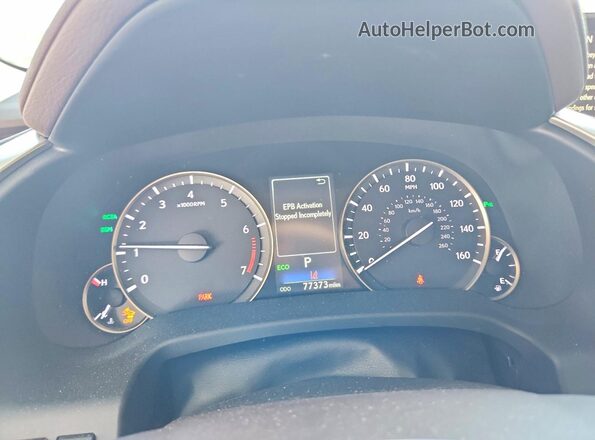 2T2ZZMCA1HC048693 2017 LEXUS RX Black Instrument cluster view