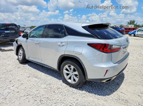 2T2ZZMCA1HC087574 2017 LEXUS RX Silver Задня ліва чверть