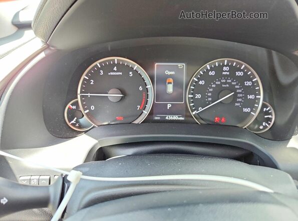 2T2ZZMCA1HC087574 2017 LEXUS RX Silver Вид щитка приладів