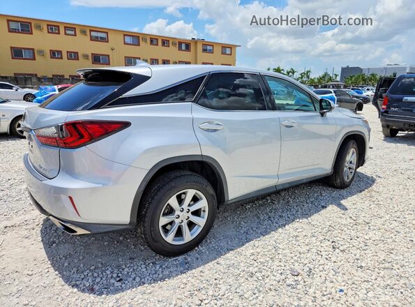 2T2ZZMCA1HC087574 2017 LEXUS RX Silver Задня права чверть