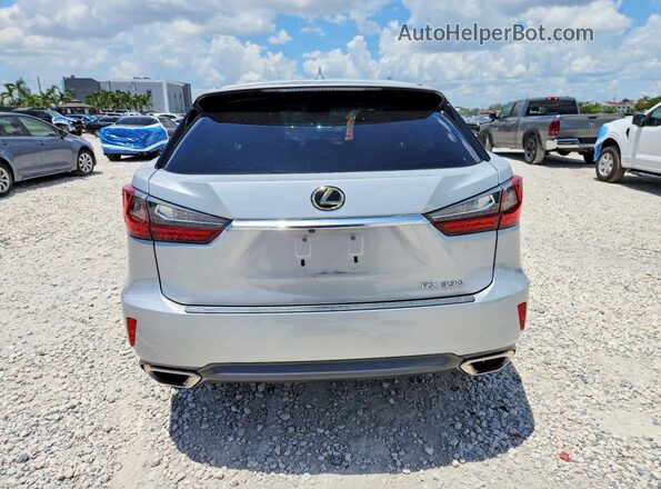 2T2ZZMCA1HC087574 2017 LEXUS RX Silver Вид ззаду