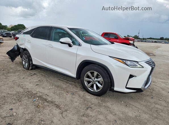 2T2ZZMCA1JC103374 2018 LEXUS RX White Delantero derecho