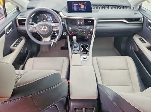 2T2ZZMCA1JC103374 2018 LEXUS RX White Vista del salpicadero