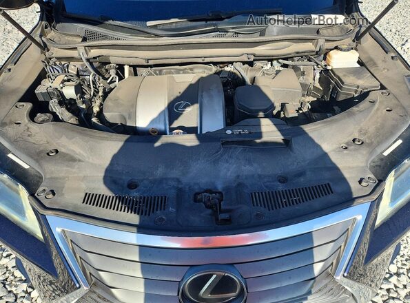 2T2ZZMCA1KC141186 2019 LEXUS RX Blue Widok komory silnika