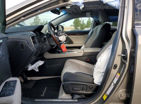 2T2ZZMCA2HC064692 2017 LEXUS RX Silver Vista interior delantera