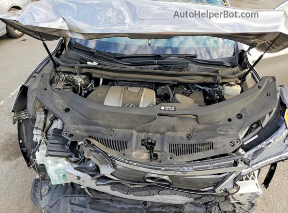 2T2ZZMCA2HC064692 2017 LEXUS RX Silver Vista del compartimento del motor
