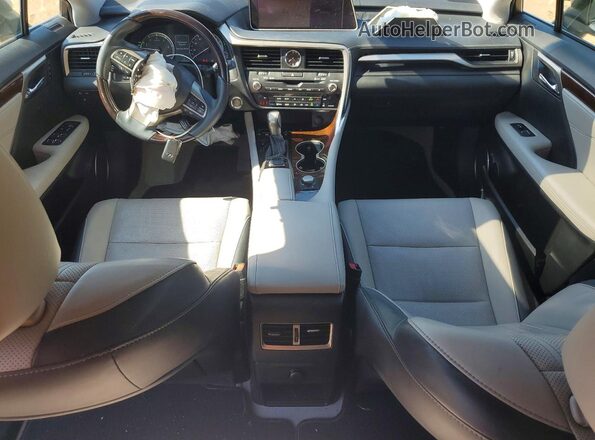 2T2ZZMCA2HC081542 2017 LEXUS RX 350 Silver Առջևի վահանակի տեսք