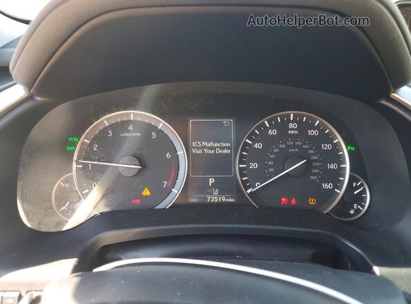 2T2ZZMCA2HC081542 2017 LEXUS RX 350 Silver Սարքավորումների վահանակի տեսք