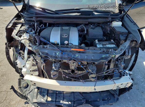 2T2ZZMCA2HC085588 2017 LEXUS RX Black Engine compartment view