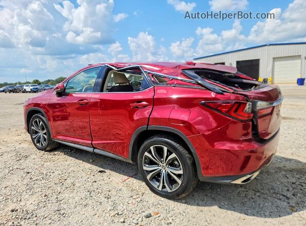 2T2ZZMCA2JC104856 2018 LEXUS RX Red Հետևի ձախ