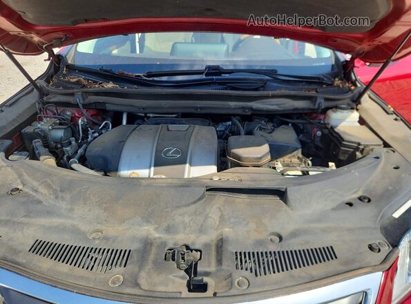 2T2ZZMCA2JC104856 2018 LEXUS RX Red Սալոնի հետևի տեսք