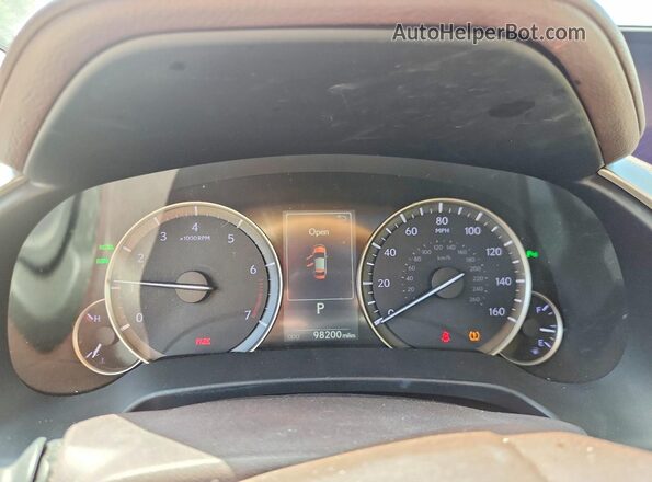 2T2ZZMCA2JC104856 2018 LEXUS RX Red Սարքավորումների վահանակի տեսք