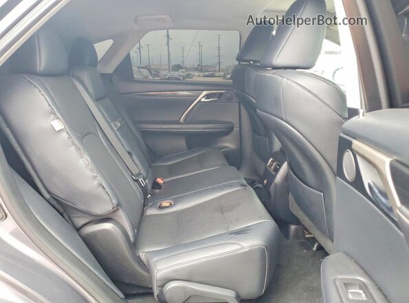 2T2ZZMCA2KC139866 2019 LEXUS RX Gray Widok wnętrza z tyłu