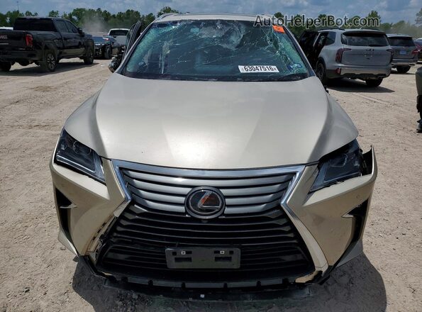2T2ZZMCA2KC143741 2019 LEXUS RX Gold Widok z przodu
