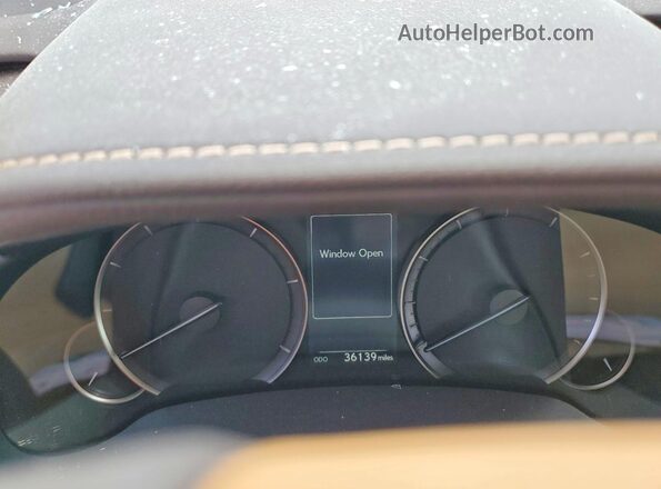 2T2ZZMCA2KC143741 2019 LEXUS RX Gold Widok zestawu wskaźników