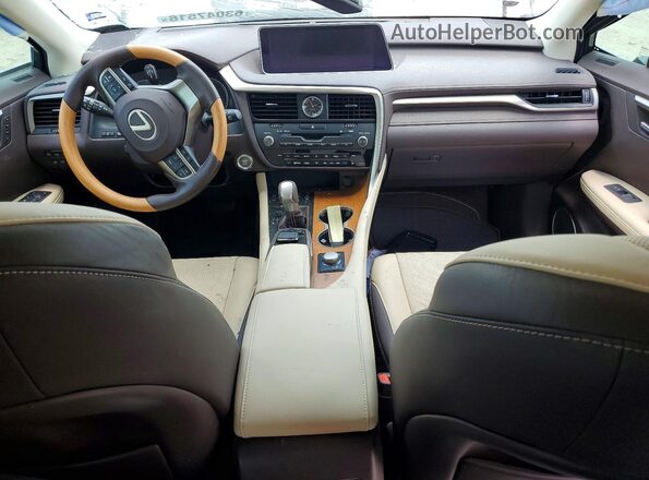 2T2ZZMCA2KC143741 2019 LEXUS RX Gold Widok deski rozdzielczej
