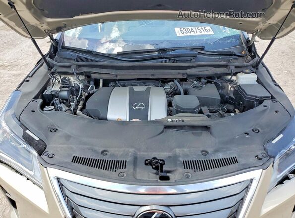 2T2ZZMCA2KC143741 2019 LEXUS RX Gold Widok komory silnika