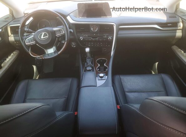 2T2ZZMCA2KC146400 2019 LEXUS RX Silver Dashboard view