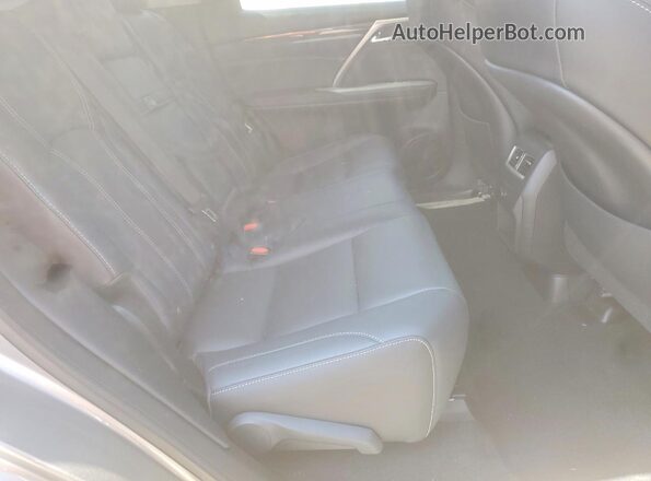 2T2ZZMCA2KC146400 2019 LEXUS RX Silver Rear interior view