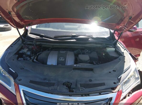 2T2ZZMCA3GC004094 2016 LEXUS RX 350 Red უკანა ხედი