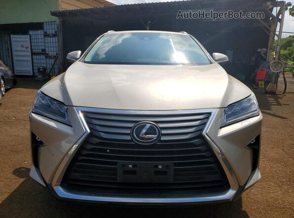 2T2ZZMCA3GC018013 2016 LEXUS RX Beige Вид спереду