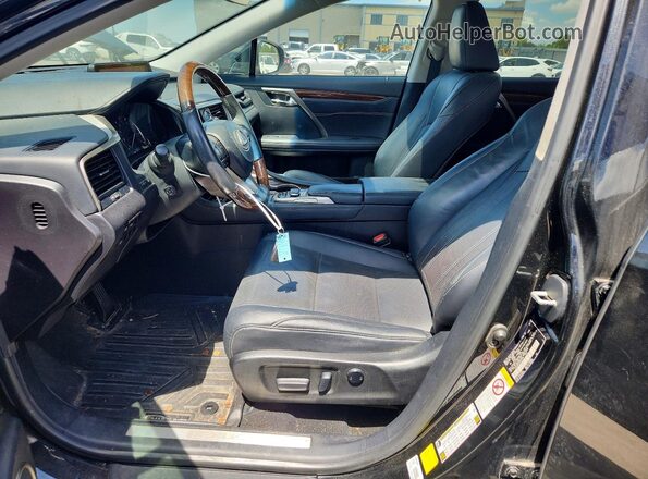 2T2ZZMCA3HC037419 2017 LEXUS RX Black Vista interior delantera