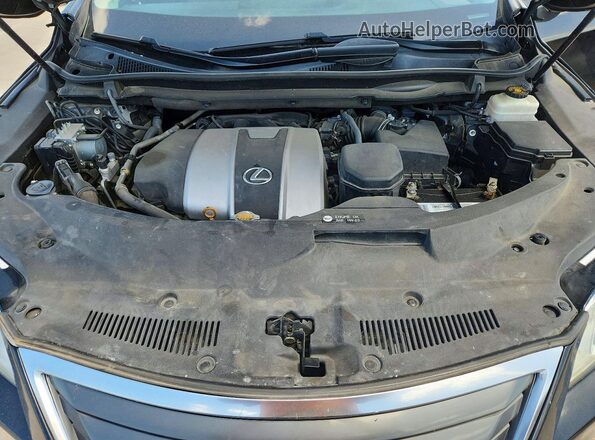 2T2ZZMCA3HC037419 2017 LEXUS RX Black Vista del compartimento del motor