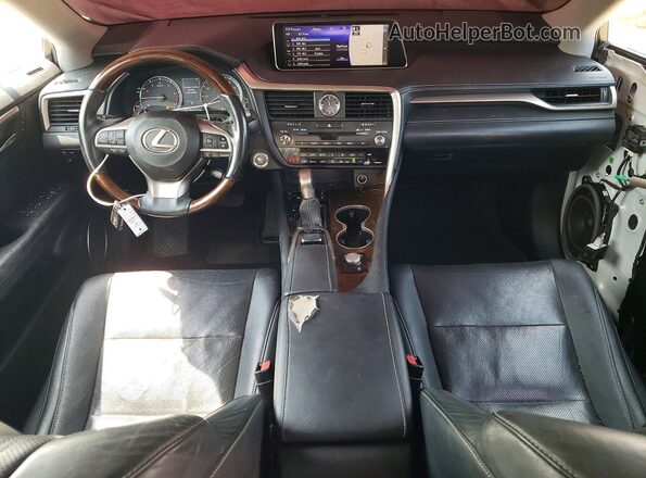 2T2ZZMCA3HC044161 2017 LEXUS RX Белый Вид панели приборов